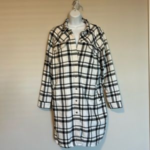 DULUTH TRADING COMPANY Long Plaid Shacket